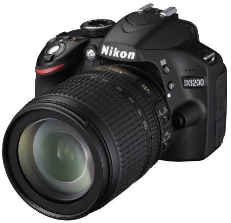 Nikon D3200 - Cámara réflex Digital de 24 MP (Pantalla 2.9, estabilizador, vídeo Full HD), Color Negro - Kit con Objetivo AF-S DX 18-105mm f/5.6 VR (Reacondicionado)