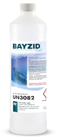 Höfer Chemie 12 x 1 L Algicide Anti Algue pour Piscine - Qualité Premium