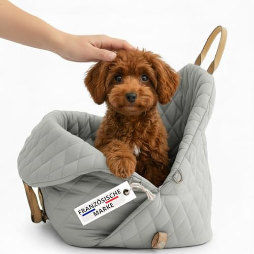 Borsa per cane piccola taglia, trasportino cani auto 3 kg, borsa chihuahua