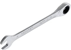 GEDORE Llave combinada con anillo de carraca, Ancho de llave 14 mm, Plana, De doce cantos, Perfil UD, Llave, 7 R 14