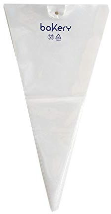 DECORA 100 Einweg-Spritzbeutel, 53 cm, Plastica, durchsichtig, 53 cm-100 Pieces