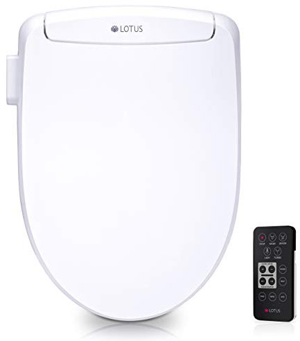 Lotus Smart Bidet ATS-500 enregistré par la FDA, siège chauffant, lavage à température contrôlée, séchoir à air chaud, installation facile, fabriqué en Corée, taille unique