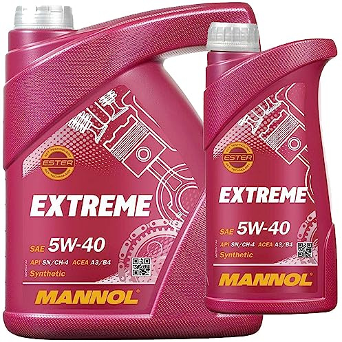 5 +1 (6l), MANNOL EXTREME 5W-40 MOTORÖL 229.5 + Ausgießer