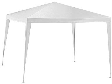 TERRE JARDIN Tonnelle de Jardin Extérieur 3 x 3 m - Pergola Jardin Exterieur 110g/m², Pliable Imperméable Anti UV - 8 Sardines Fixation Incluses - Réceptions, Marchés - Unité - Bleu