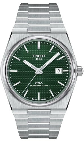 Tissot PRX Automatic Green Men's Watch T137.407.11.091.00 Steel