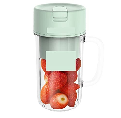 DieffematicJBJ Blender Portable Electric Juicer Blender Crushed Ice Fruit Mixers Smoothies Milkshake Multifunction Juice Maker Machine with Straw