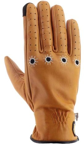 Helstons Shine Gants de Moto d’été pour Dames (Sand,9)