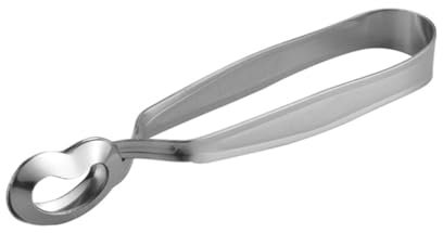 Alipis Ergonomic Snail Tongs Comfortable Grip Stainless Steel Food Clip for Seafood Serving Snail Clip