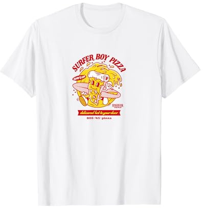 Stranger Things Surfer Boy Pizza T-Shirt