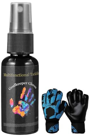 Generisch Grip Spray Für Torwarthandschuhe, 30ml Torwarthandschuh Reiniger Handschuh Kleber Spray, Goalkeeper Gloves Glue Spray, Baseball Schlaghandschuhe Ergänzung