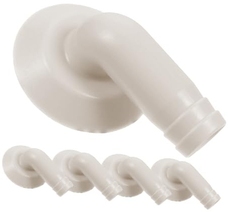 jojofuny Air Conditioner Elbow Parts 5pcs Sturdy Plastic Drain Hose Connectors for Unit
