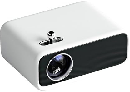 KKENZA Miniproyector Multimedia portátil 720P Inteligente, proyector de Cine en casa, videoproyector LED de 250 ANSI, Full HD