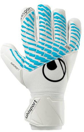 uhlsport Fußball Torwarthandschuhe Fangmaschine Cybertec - Supersoft HN - Torwart-Handschuh für Kinder und