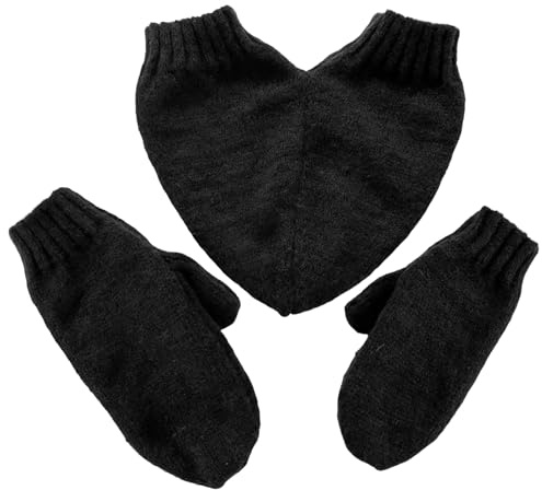 Mppchhn Guantes para el Frío Invernal - Manoplas Para Parejas Con Diseño De Manos Sosteniéndose,Guantes de Invierno en Forma de Corazón para Mujeres | Para Navidad Cosplay Caminar Y Actividades