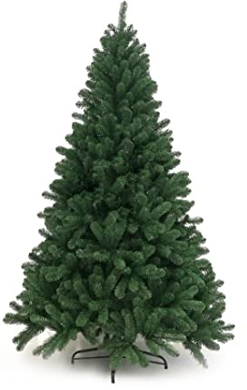 Albero di natale verde Alta Badia cm 270 super folto ad ombrello