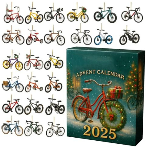 Jul Nedräkningskalender Akryl 2D Glädjande Festlig