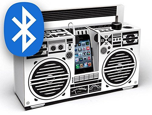 Berlin Boombox Bluetooth bianco