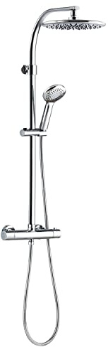 Wirquin 60721387 Siena Comfort duschpelare med termostatblandare
