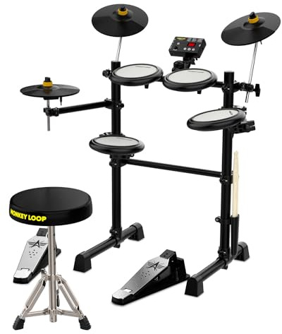 MONKEY LOOP ML-Edrum 10 Kit de Bateria Electronica