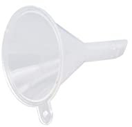 OUSIKA Imbuto trasparente piccolo imbuto in plastica strumento di erogazione del profumo mini imbuto liquido strumento da laboratorio Imbuto