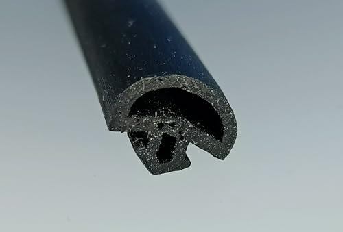 Mushroom Seal P-4 Black Replacement Seal for Multi-Wall Sheet Profiles, Greenhouse and Conservatory (1 Roll, 30 Metres)