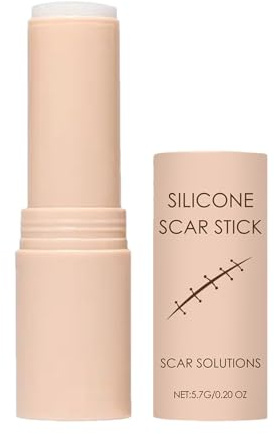 Barra Anticicatrices,Crema para Cicatrices 5.7g | Crema Suavizante y Calmante para Todo Tipo de Piel Estrías Quemaduras Heridas Rostro y Cuerpo