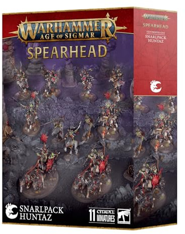 Games Workshop - Warhammer - Age of Sigmar - Tête de Lance : Gloomspite Gitz - Snarlpack Huntaz