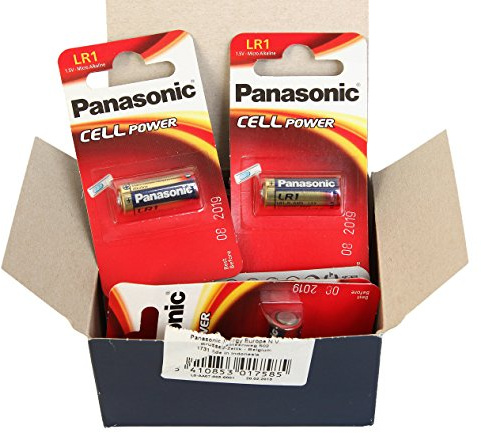 Panasonic CELL POWER LR 1 - Pack de 10 pilas alcalinas