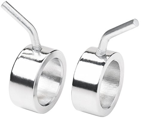 Professionelle Olympia-Verschlüsse Chrom - Olympia-Stellringe 50/51 mm (Paar)