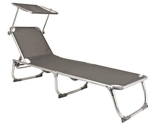 Harms 504708 Sonnenliege Kiso grau