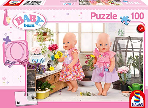 Schmidt Spiele Puzzle 56300 Baby Born, Märchenhafte Feenwelt, 100 Teile Kinderpuzzle, bunt