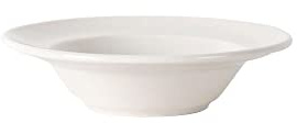 Tuxton Columbia Eggshell 12-Ounce Grapefruit, Case of 36, White; Scratch Resistant; Chip Resistant; Lead & Cadmium Free; Dishwasher, Microwave, Oven Safe