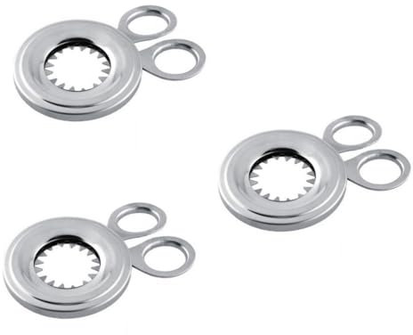 Ciieeo 3pcs Stainless Steel Egg Topper Opener Remover Kitchen Gadget Clipper Cook Tool