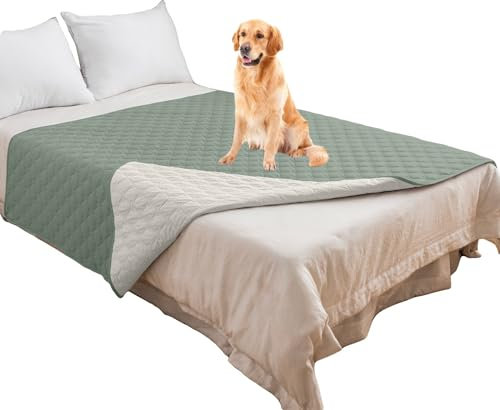 wasserdichte Hundedecke, Hundedecke & Katzenmatte für Sofa, Bett & Auto, Hundedecke Sofaschutz/Bettschutz, Reversible Kratzfeste Schutzdecke, Waschbar (Color : #3, Size : 172x208cm/68x82inch)
