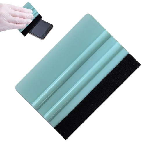 Yonuaret Raspador de película para teléfono móvil - Kit de Herramientas para raspador de película de Papel Pintado para Coche - Kit de Herramientas de raspador, escobilla de Goma para teléfono