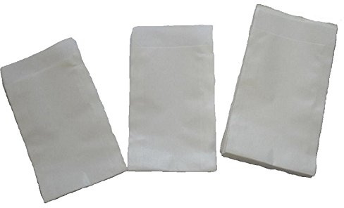 Papiertüten weiß flach 4,5x6,0cm (600St.) von BLÜHKING® | 600St.