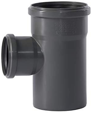 Ostendorf HTsafe Abzweig DN 110/75 mm 87 Grad HT-Rohr