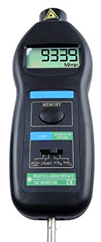 TuToy Dt2236C Digital RPM Tachometer Kontakt Messwerkzeug