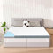 Zoelik Topper 120x200cm, 3D Airflow 8cm Höhe Gelschaum Matratzentopper, Atmungsaktive Memory Foam Mattress Topper fur Bett Boxspringbett Schlafsofa