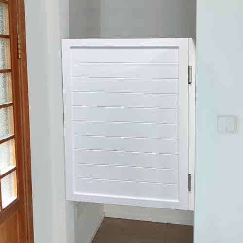 Pendeltür Saloontür Schwingtür Flügeltür 45 42 40 38 36 34 32 30 28 26 22 20 Inch Wood Partition Doors Interior, White Single Swinging Saloon Door Replacement For Check Out Counters, Nursery and Shop