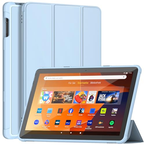 Sonlaryin Fire HD 10 Tablet Hülle (13. Gen, 2023) – Himmelblau