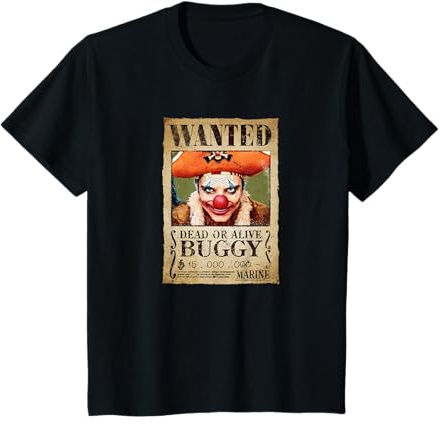 Kinder Anime-Poster „Buggy Pirates Wanted“ von Alvida Alliance für Kinder T-Shirt