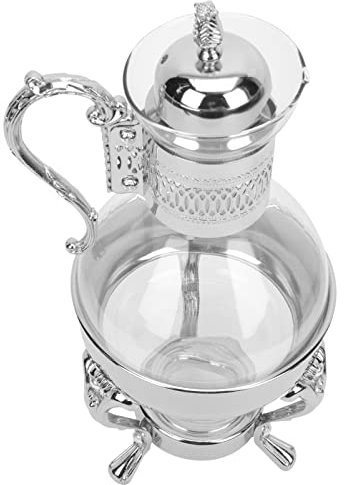 Bouteille de café au lait en verre, théière turque vintage, bouilloire à thé, pots pour cuisinière, verres de service arabes antiques décoratifs, cadeau d'anniversaire de cuisine, bouilloire à café t