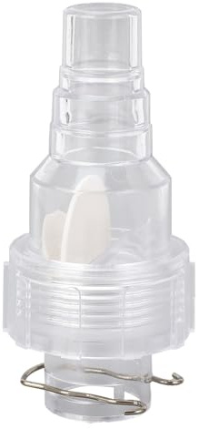 Clapet anti-retour DN25 pour climatisation clapet anti-retour fileté pour tuyau d'évacuation des condensats empêche les remontées d'odeurs et le reflux unidirectionnel en polycarbonate DN25 1 23 MPa