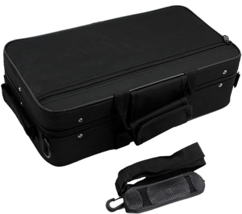 SUPVOX Borsa per Clarinetto Oxford Nero Grande Capacità, Custodia Elegante e Minimalista per Trasporto e Protezione dello Strumento in Ogni Occasione