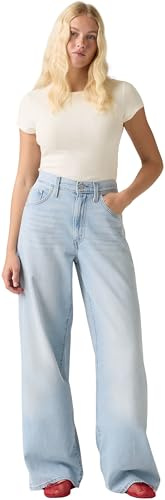 Levi's Dam Cinch Wide Leg Lightweight Jeans Nightly Routine Medium Wash 30 29