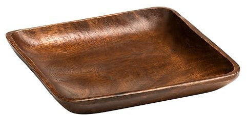 Premier Housewares - Fuente para Servir Cuadrada (Madera de Acacia)