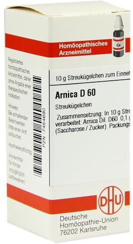 DHU Arnica D60 Streukügelchen, 10 g Globuli