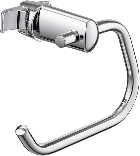 Handy Pap Portarotolo carta igienica Senza Foro per Bagno, autoavvitanti al termoarredo tubolare multicolonna Senza forare - Made in Italy - mb