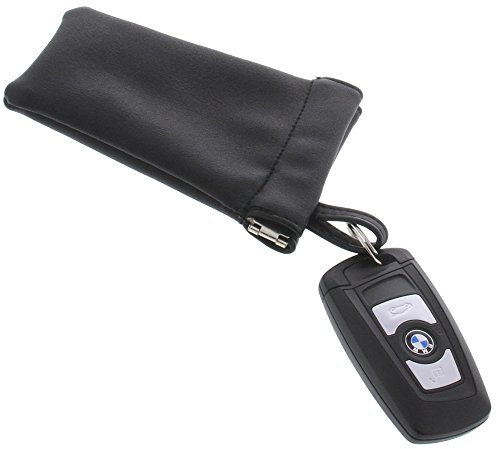 foto-kontor Autoschlüssel Etui Strahlenschutz Tasche für Keyless Schlüssel Entry Open Go Diebstahl Schutz
